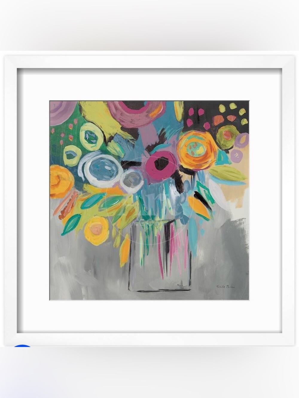 Wall Art: Burst of Magic by Farida Zaman, 2 Piece Matching Set